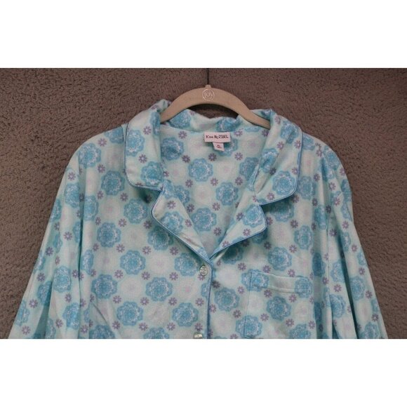 Kim Rogers Mink Fleece Pajama Set-Size XL-Ultra Soft-New without Tags - Picture 12 of 16